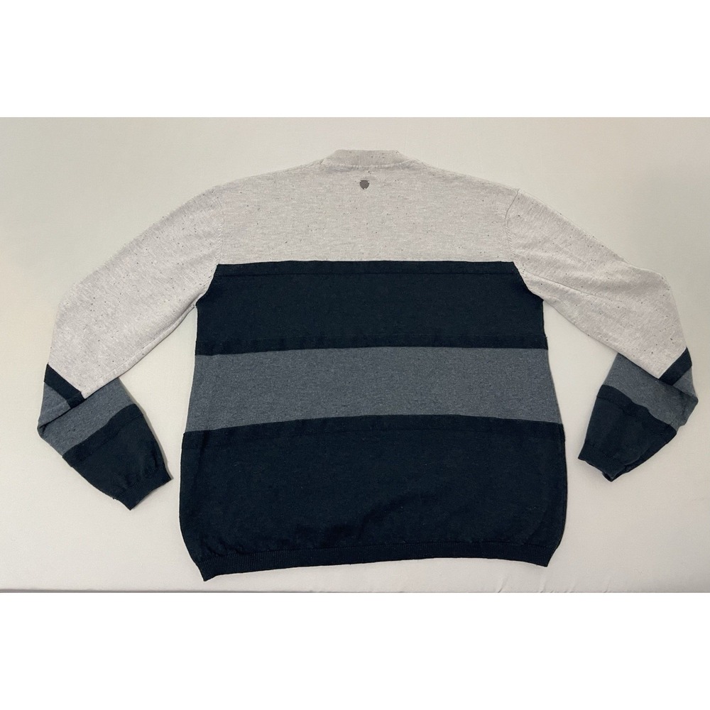 Kuhl Valencia Sweater Women's Medium Blue Striped L/S Casual Pullover - Picture 6 of 7